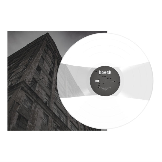 BOSSK | MIGRATION (WHITE W/ CLEAR STRIPE VINYL) (I) | VINYL RECORD (LP)