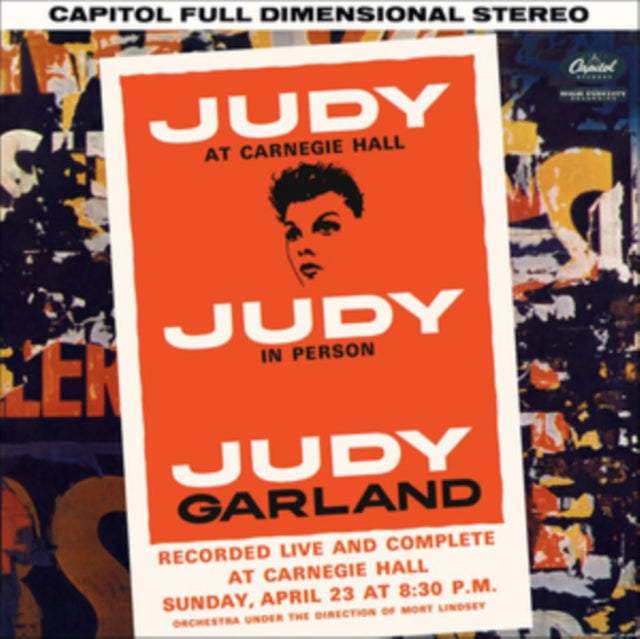 GARLAND, JUDY | JUDY AT CARNEGIE HALL | CD