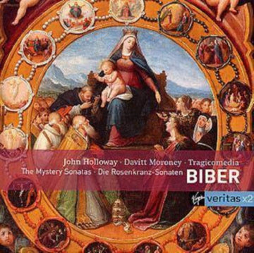 HOLLOWAY, JOHN / MORONEY, DAVITT | BIBER: MYSTERY SONATAS | CD