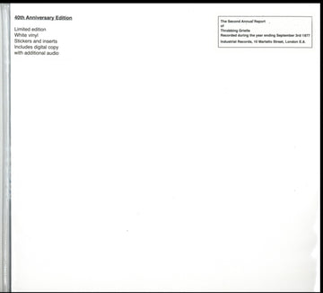 SECOND ANNUAL REPORT (WHITE VINYL) | VINYL RECORD (LP)