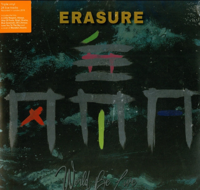 ERASURE | WORLD BE LIVE | VINYL RECORD (LP)