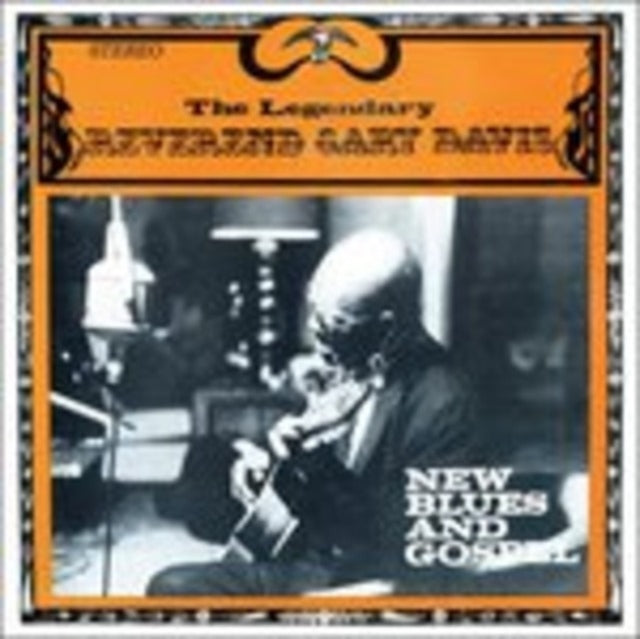 DAVIS, REVEREND GARY | NEW BLUES AND GOSPEL (LIMITED EDITION/BLUE VINYL) | VINYL RECORD (LP)