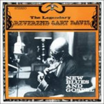 DAVIS, REVEREND GARY | NEW BLUES AND GOSPEL (LIMITED EDITION/BLUE VINYL) | VINYL RECORD (LP)
