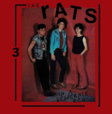 RATS | IN A DESPERATE RED | VINYL RECORD (LP)