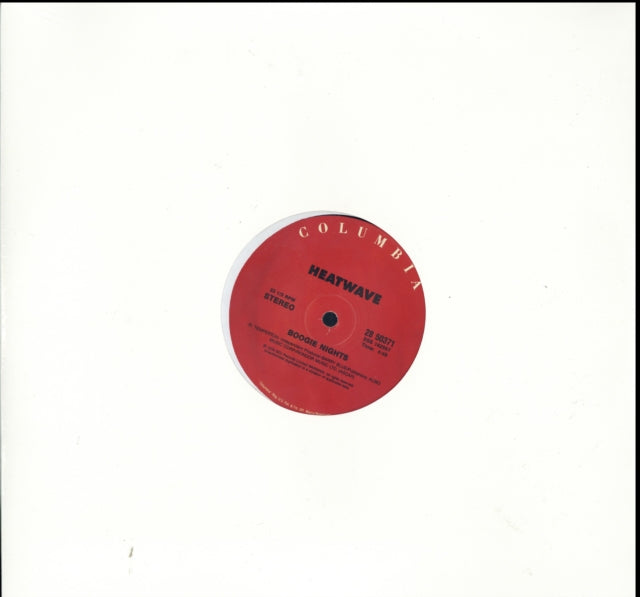 HEATWAVE | BOOGIE NIGHTS / TOO HOT TO HANDLE | 12IN VINYL