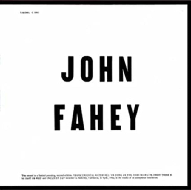 FAHEY, JOHN | BLIND JOE DEATH | VINYL RECORD (LP)