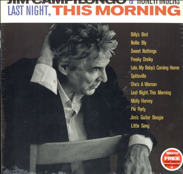 CAMPILONGO, JIM & HONEYFINGERS | LAST NIGHT THIS MORNING | VINYL RECORD (LP)