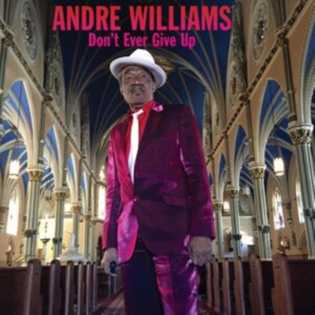 WILLIAMS, ANDRE | DON'T EVER GIVE UP (PURPLE VINYL) | VINYL RECORD (LP)