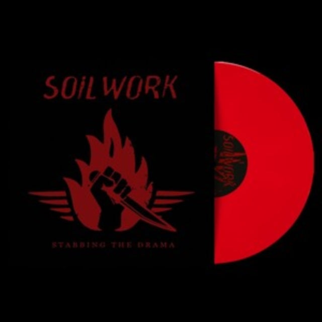 SOILWORK | STABBING THE DRAMA (RED VINYL) | VINYL RECORD (LP)