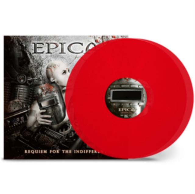 EPICA | REQUIEM FOR THE INDIFFERENT (TRANSPARENT RED VINYL) | VINYL RECORD (LP)