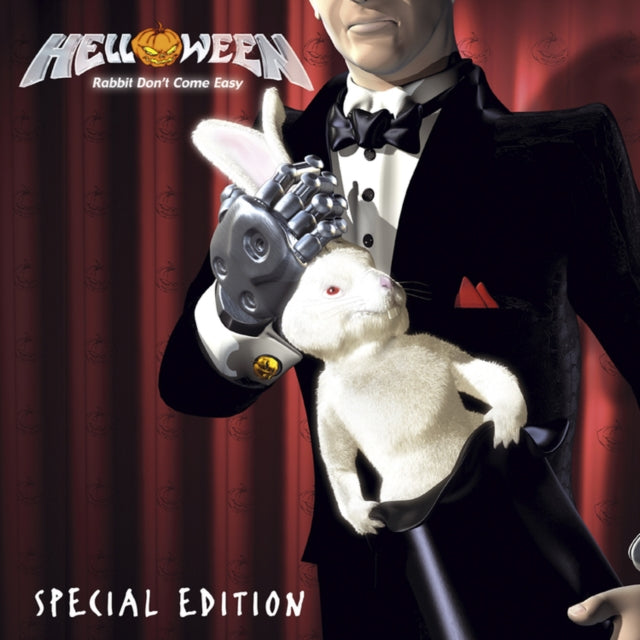 HELLOWEEN | RABBIT DON'T COME EASY (SPECIAL EDITION) (ORANGE/BLACK SPLATTER VINYL) | VINYL RECORD (LP)