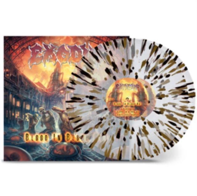 EXODUS | BLOOD IN BLOOD OUT (CLEAR GOLD BLACK SPLATTER VINYL/2LP) | VINYL RECORD (LP)