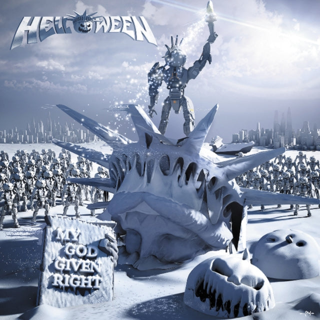 HELLOWEEN | MY GOD-GIVEN RIGHT (BLUE SPLATTER VINYL) | VINYL RECORD (LP)