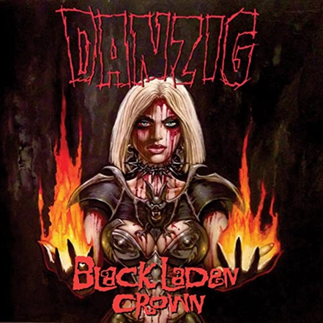 DANZIG | BLACK LADEN CROWN (BLACK VINYL) | VINYL RECORD (LP)