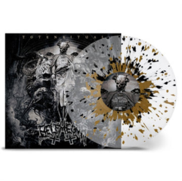 BELPHEGOR | TOTENRITUAL (CRYSTAL CLEAR GOLD & BLACK SPLATTER VINYL) | VINYL RECORD (LP)