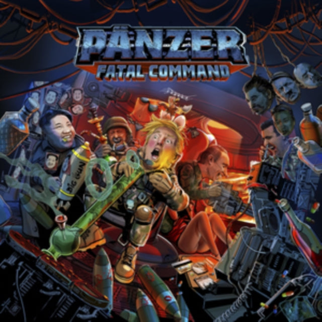 PANZER | FATAL COMMAND (CLEAR VINYL) | VINYL RECORD (LP)
