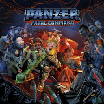 PANZER | FATAL COMMAND (CLEAR VINYL) | VINYL RECORD (LP)