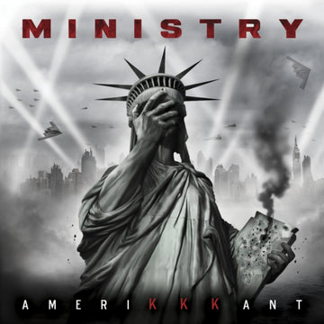 MINISTRY | AMERIKKKANT (GREY W/ BLACK & WHITE SPLATTER VINYL) | VINYL RECORD (LP)