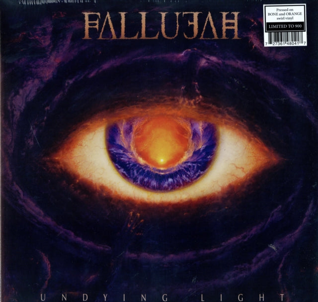 FALLUJAH | UNDYING LIGHT (ORANGE / BEIGE SWIRL VINYL) | VINYL RECORD (LP)