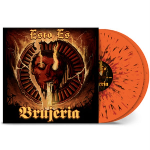 BRUJERIA | ESTO ES BRUJERIA (ORANGE RED & BLACK SPLATTER VINYL) | VINYL RECORD (LP)