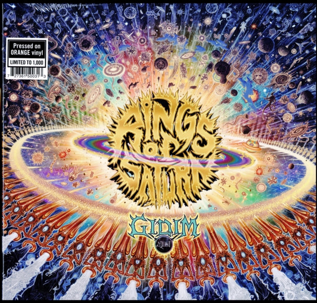 RINGS OF SATURN | GIDIM (ORANGE VINYL) | VINYL RECORD (LP)