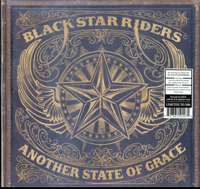 BLACK STAR RIDERS | ANOTHER STATE OF GRACE LP (GOLD/BLACK VINYL) | VINYL RECORD (LP)