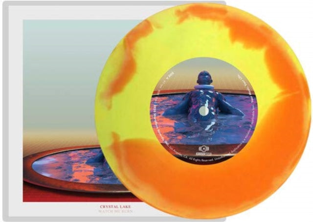 CRYSTAL LAKE | WATCH ME BURN 7 (ORANGE/YELLOW VINYL) | VINYL RECORD (LP)