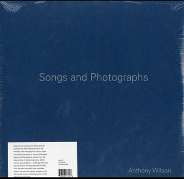 WILSON, ANTHONY | SONGS AND PHOTOGRAPHS (180 GRAM/BOOK) | VINYL RECORD (LP)