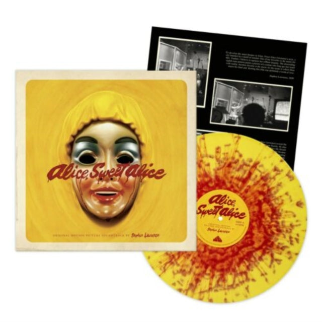 LAWRENCE, STEPHEN | ALICE, SWEET ALICE (180G/YELLOW RAINCOAT W/ BLOOD RED SPLATTER VINYL) | VINYL RECORD (LP)
