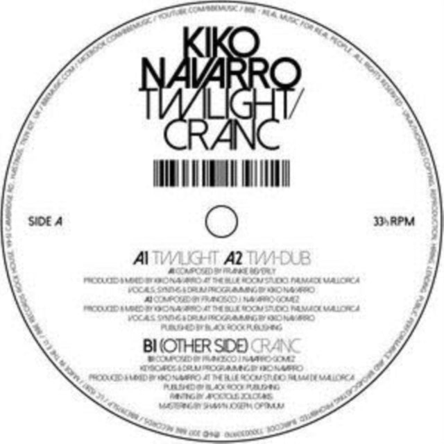 NAVARRO, KIKO | TWILIGHT / CRANC | 12IN VINYL