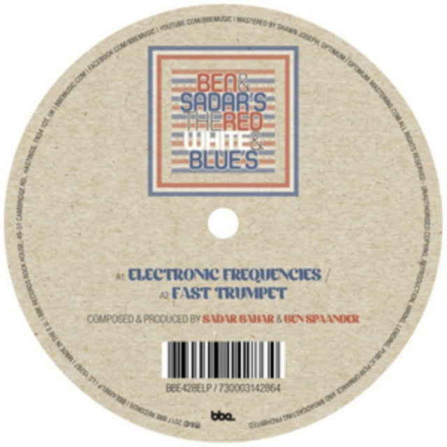 BEN & SADAR | RED WHITE & BLUE | 12IN VINYL