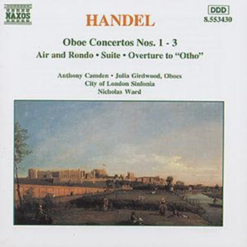 HANDEL, GEORGE FRIDERIC | OBOE CONCERTOS NOS. 1-3 | CD