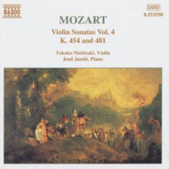 MOZART | MOZART: VIOLIN SONATAS: K.454 & 481 | CD