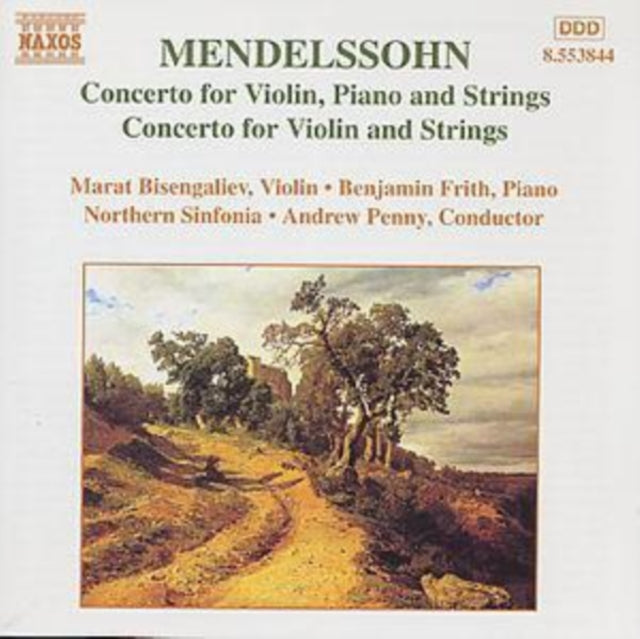 MENDELSSOHN | VIOLIN/PIANO CONCERTO | CD