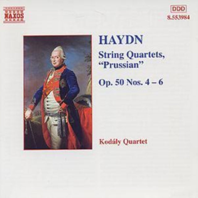 HAYDN | STRING QUARTET OP. 50 NOS. 4-6 | CD