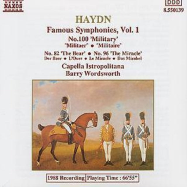 HAYDN | SYMPHONIES NOS. 82 96 & 100 | CD