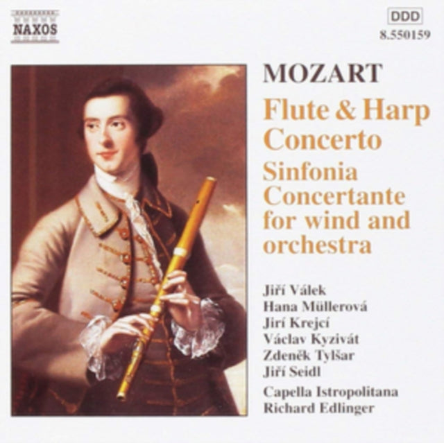 MOZART | CONCERTO FOR FLUTE HARP & ORC | CD