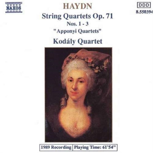 HAYDN | STRING QUARTETS OP. 71 NOS. 1 | CD