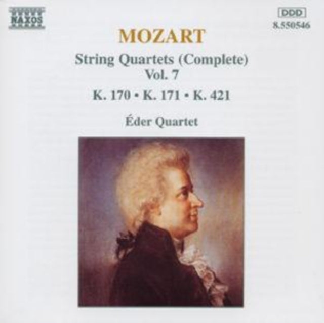 MOZART | MOZART: STRING QUARTETS: VOLUME 7 | CD