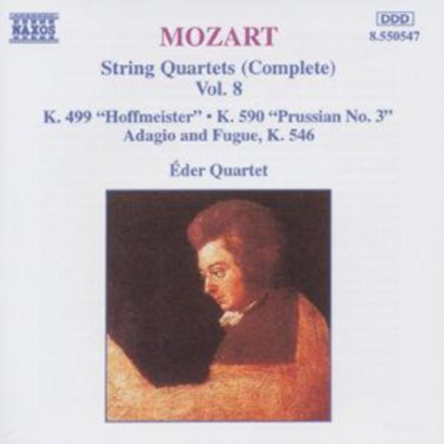 MOZART | MOZART: STRING QUARTETS: VOLUME 8 | CD