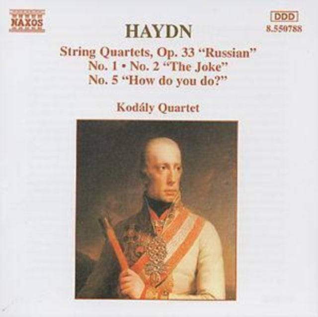 HAYDN | STRING QUARTETS OP. 33 NOS. 1 | CD