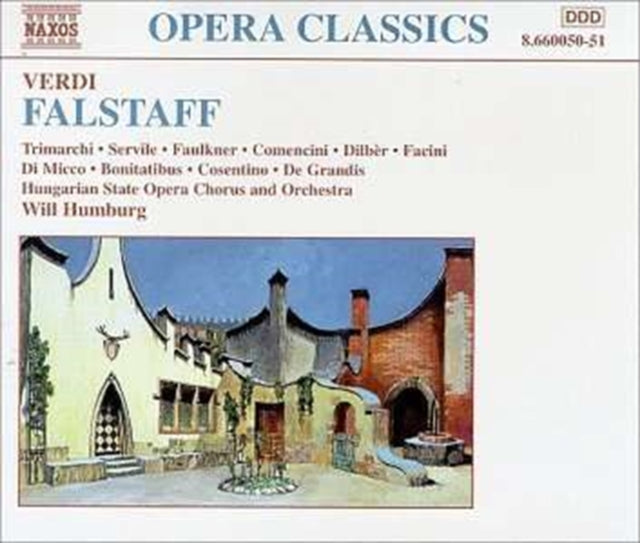 VERDI, GIUSEPPE | VERDI: FALSTAFF OPERA | CD