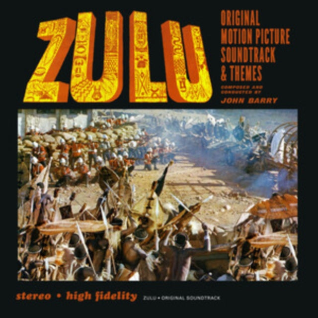 OST ZULU | MUSIC BY JOHN BARRYÂ  (PUMPKIN ORANGE VINYL) | VINYL RECORD (LP)