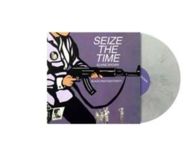BROWN, ELAINE | SEIZE THE TIME - BLACK PANTHER PARTY (WHITE MARBLE VINYL) (RSD ESSENTIAL) | VINYL RECORD (LP)