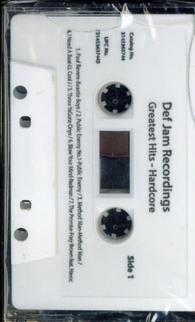 VARIOUS ARTISTS | DEF JAM'S GREATEST HITS: HARDCORE | MUSIC CASSETTE