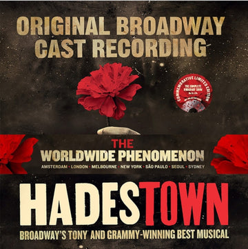 HADESTOWN (ORIGINAL BROADWAY CAST RECORDING) (2LP/140G/GREY W/ RED & BLACK SPLATTER VINYL) | VINYL RECORD (LP)