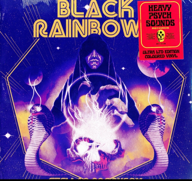 BLACK RAINBOWS | STELLAR PROPHECY (RED BACKGROUND SPLATTER) | VINYL RECORD (LP)
