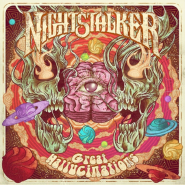 NIGHTSTALKER | GREAT HALLUCINATIONS (COLOR VINYL) | VINYL RECORD (LP)