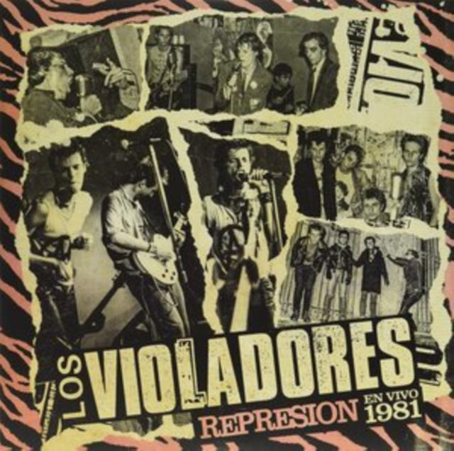 LOS VIOLADORES | REPRESION EN VIVO 1981 | VINYL RECORD (LP)