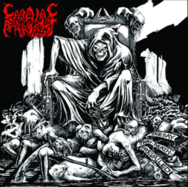 CARDIAC ARREST | DAY THAT DEATH PREVAILED (MMETALLIC SILVER VERSION) | VINYL RECORD (LP)